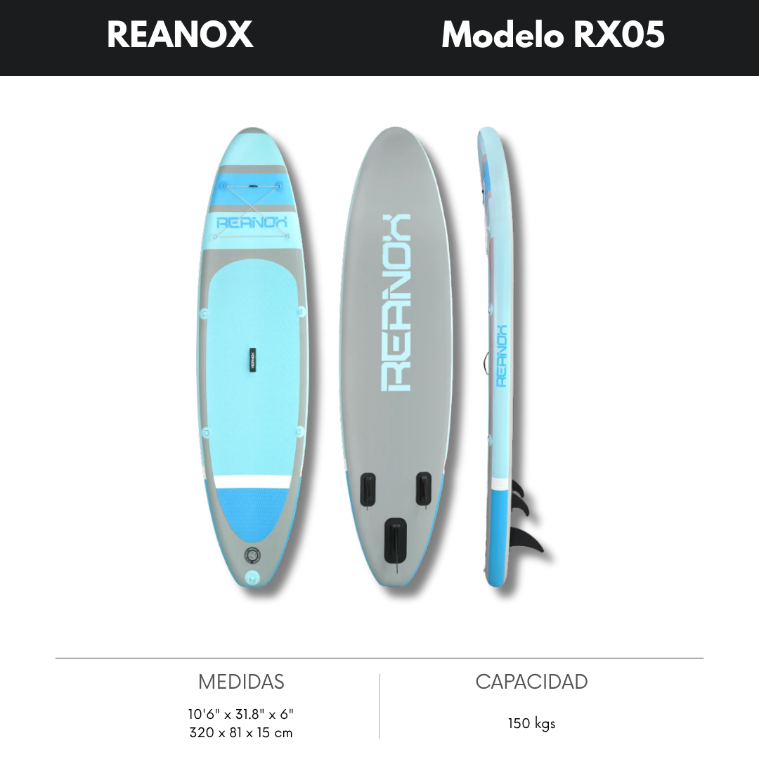 RX05 · 10’6” · SUP inflable · All-Round de acceso
