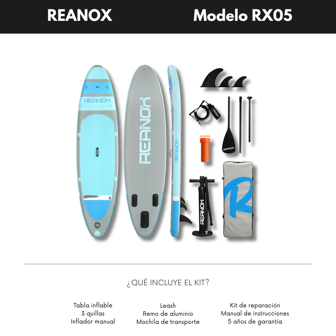 RX05 · 10’6” · SUP inflable · All-Round de acceso