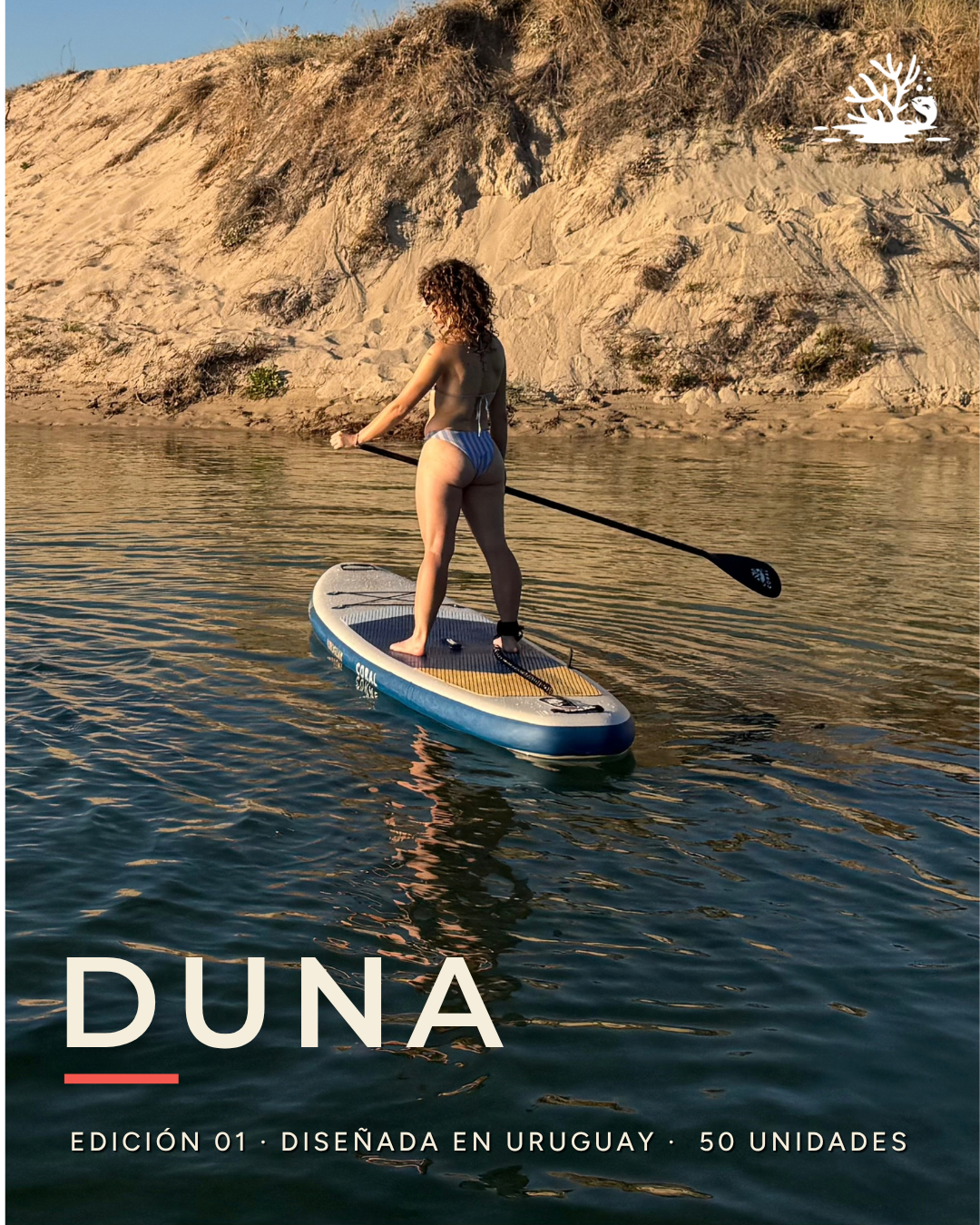 Preventa Coral DUNA · Seña de reserva · SUP inflable 11’ · All-Round versátil