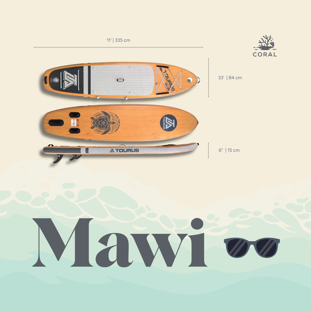 MAWI 11’ SUP inflable · All-Round Cruiser