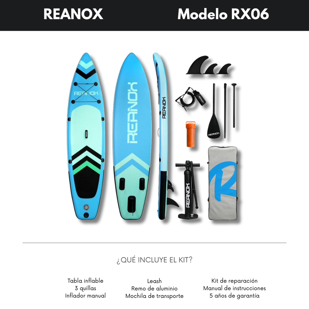 RX06 · 11’ · SUP inflable · All-Round de acceso