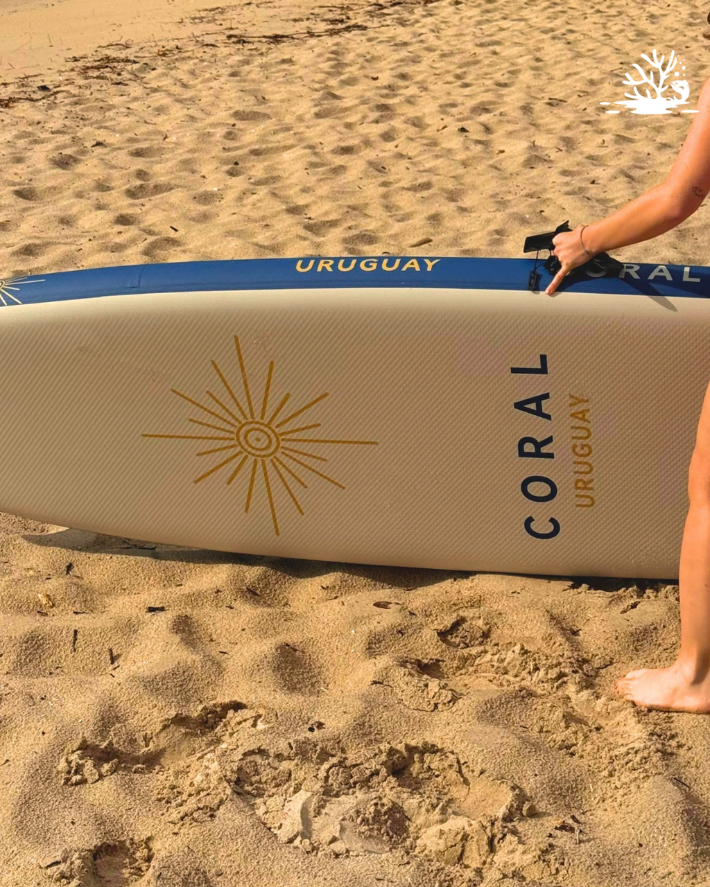 Preventa Coral DUNA · Seña de reserva · SUP inflable 11’ · All-Round versátil