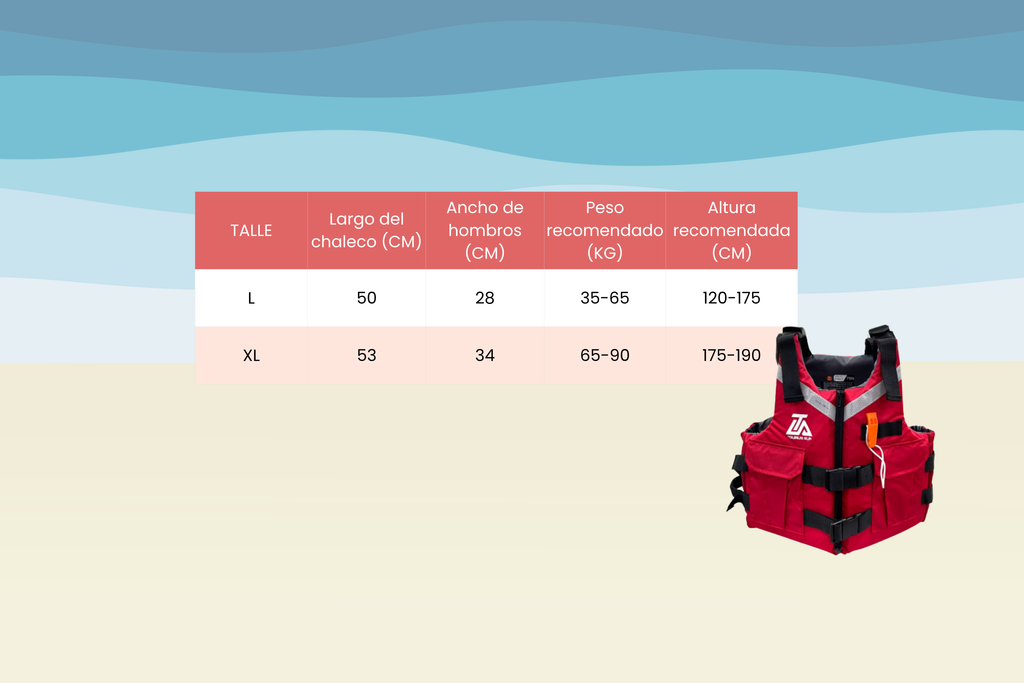Chaleco salvavidas PRO