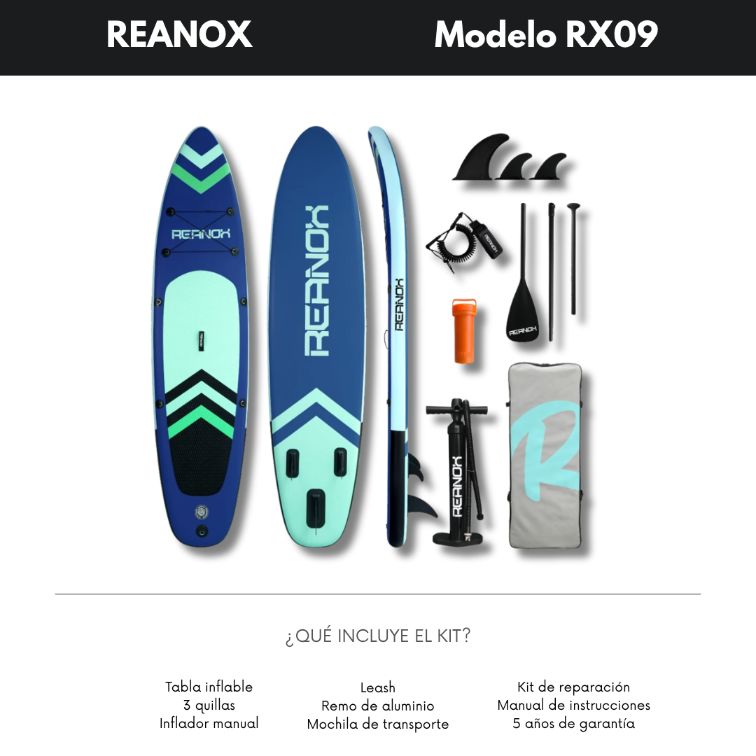 RX09 · 11’6” · SUP inflable · Utility