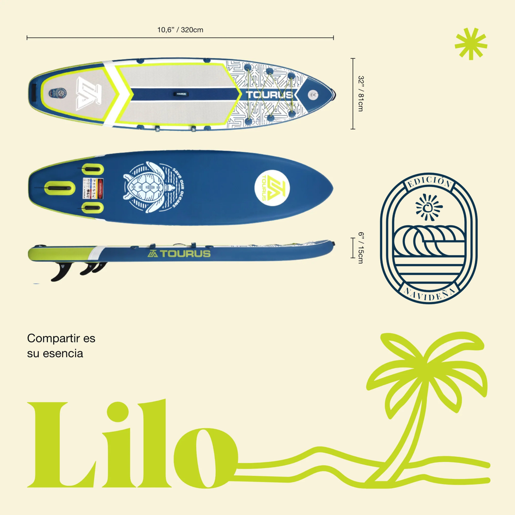 Lilo - Tabla SUP inflable 10’6”