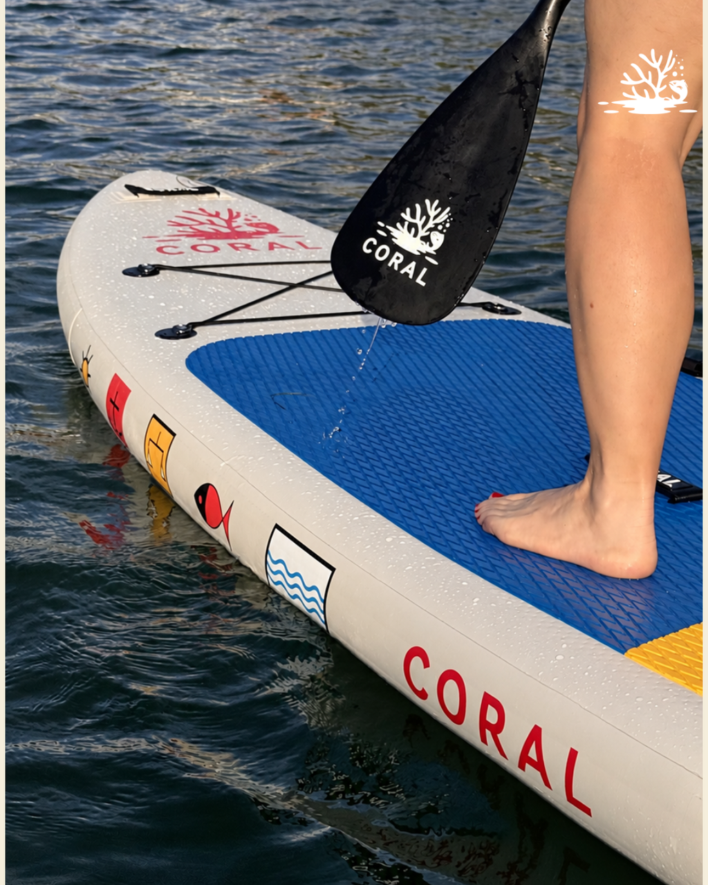 Preventa Coral SUR · Seña de reserva · SUP inflable 10’6" · All-Round compacta