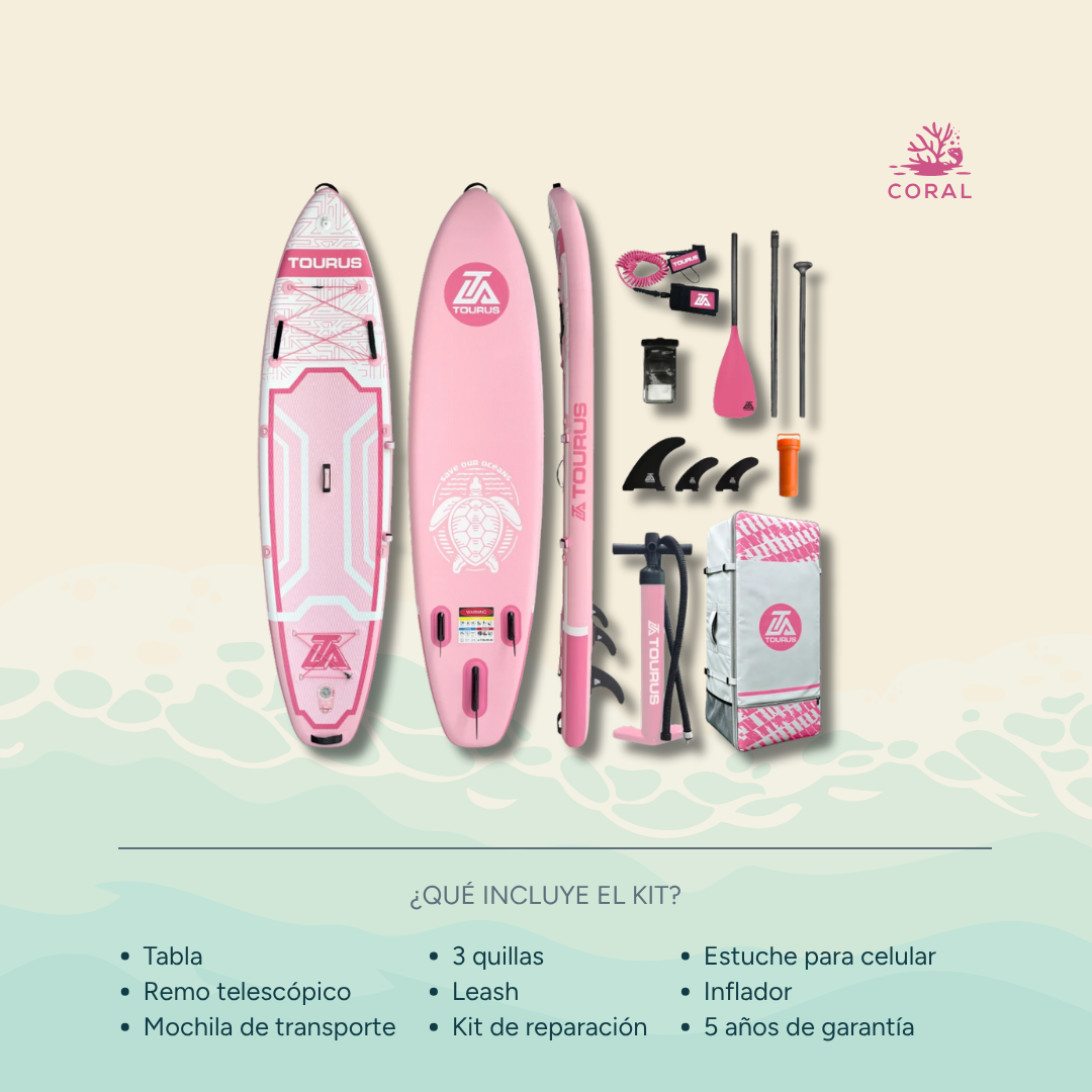 EMA 10’6” SUP inflable · All-Round compacta