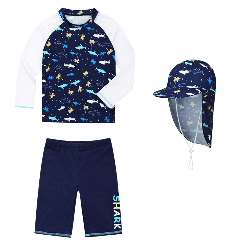 Conjunto Tiburones con Sombrero