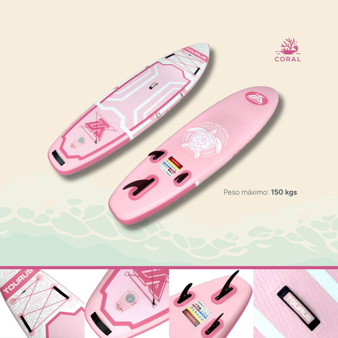 EMA 10’6” SUP inflable · All-Round compacta
