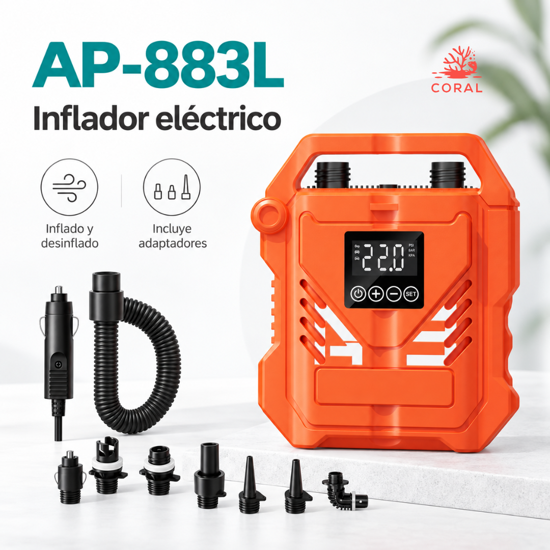 Inflador eléctrico 12V