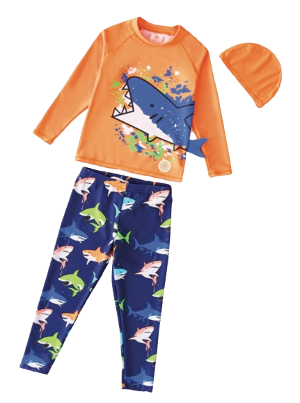 Conjunto Tiburón con Gorra